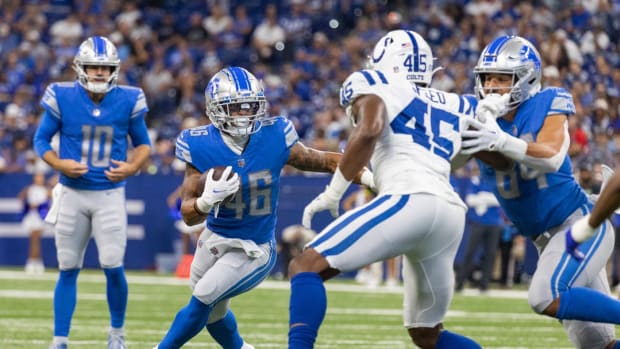 Detroit Lions running back Craig Reynolds